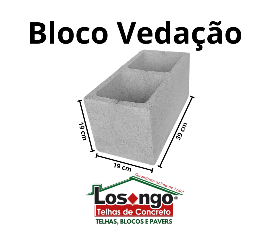 Bloco Vedação 19Cm Bloco Vedação 19Cm