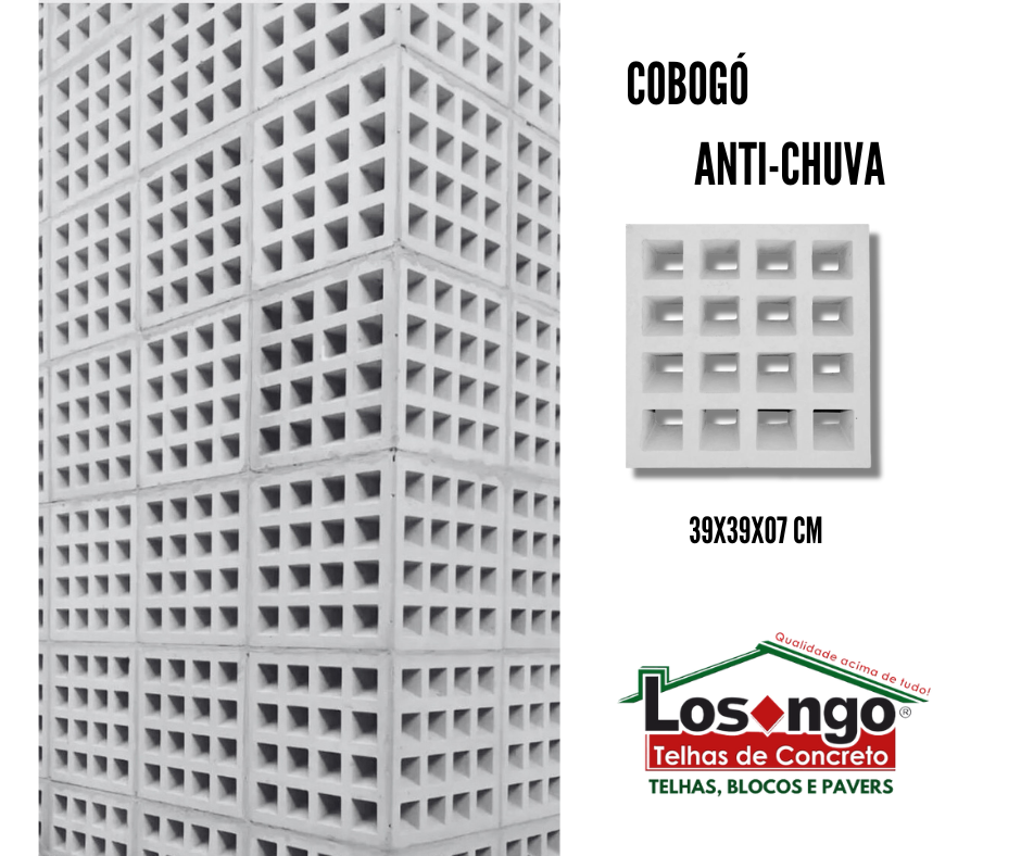 Cobogó Anti-Chuva