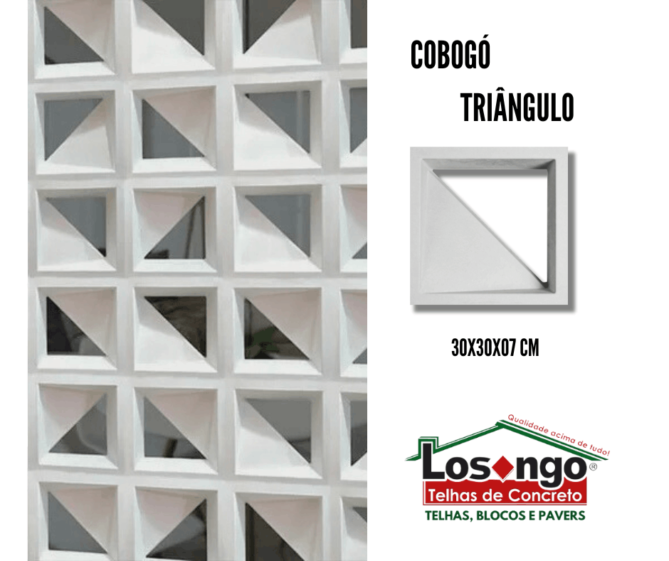Cobogó Triângulo