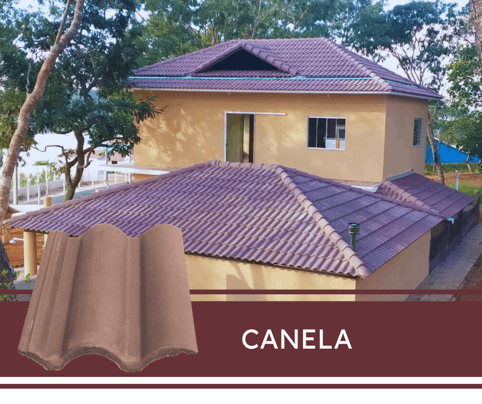 Telha Coppo Vênetto Canela Telha Coppo Vênetto Canela