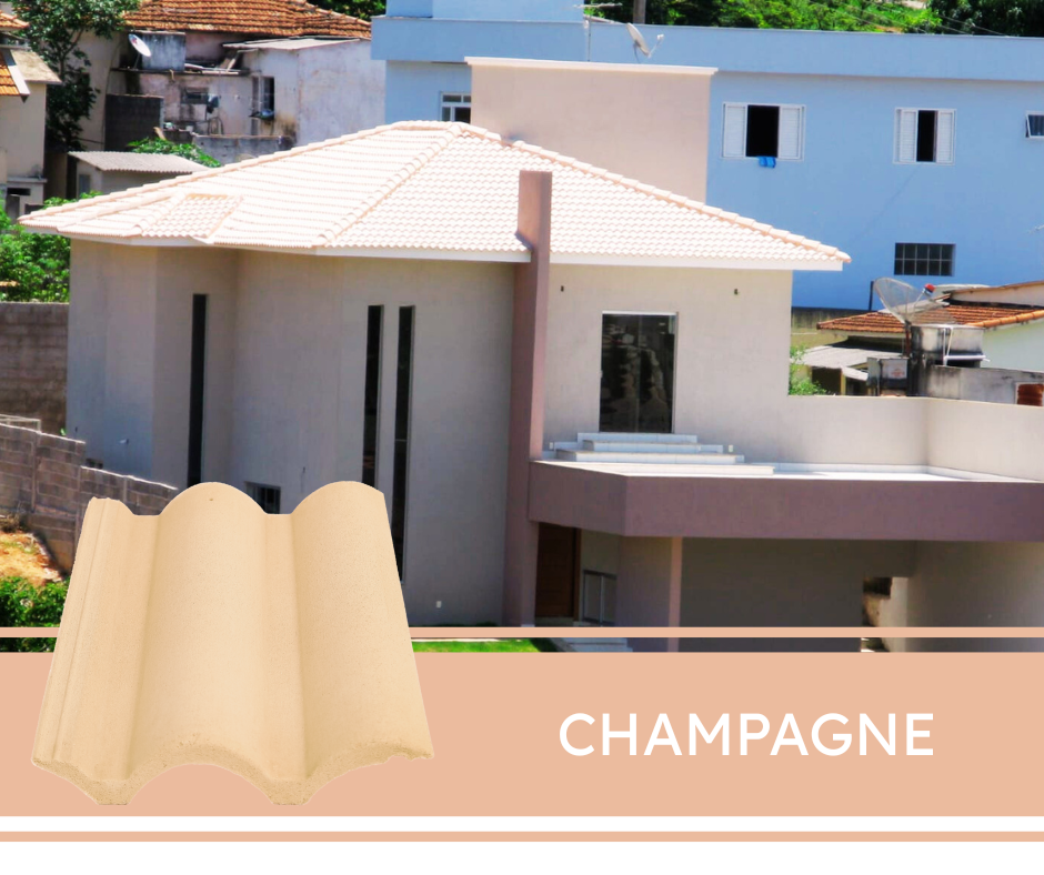 Telha Coppo Vênetto Champagne Telha Coppo Vênetto Champagne