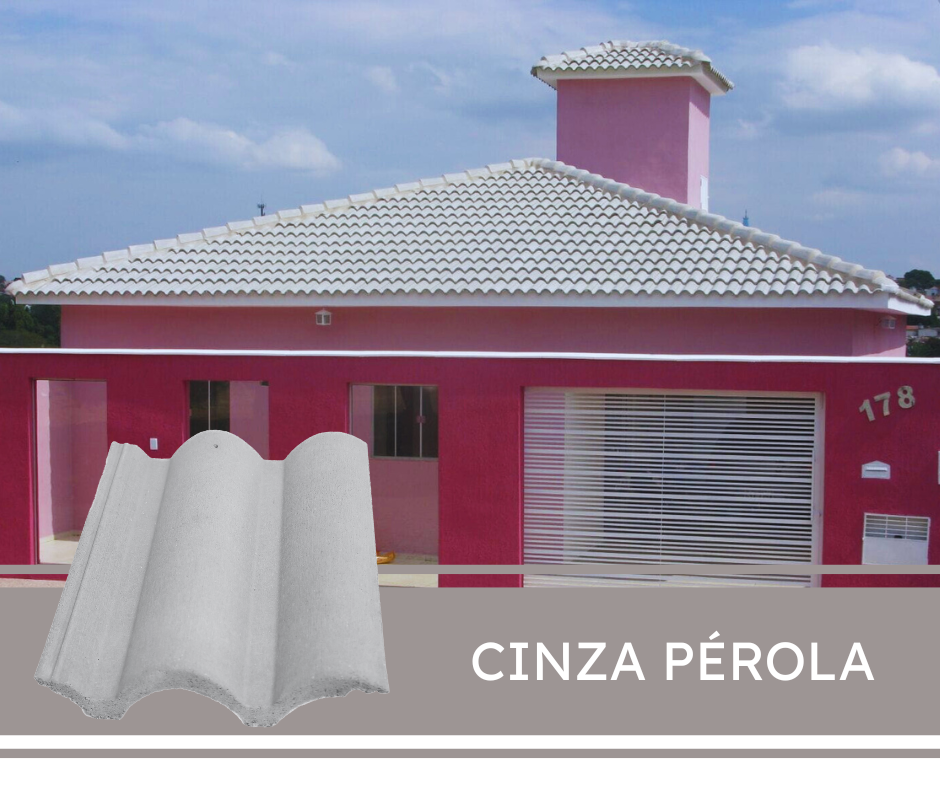 Telha Coppo Vênetto Cinza Pérola