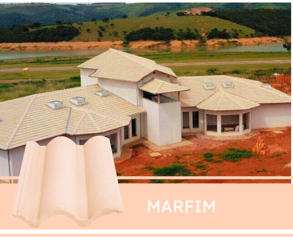 Telha Coppo Vênetto Marfim Telha Coppo Vênetto Marfim