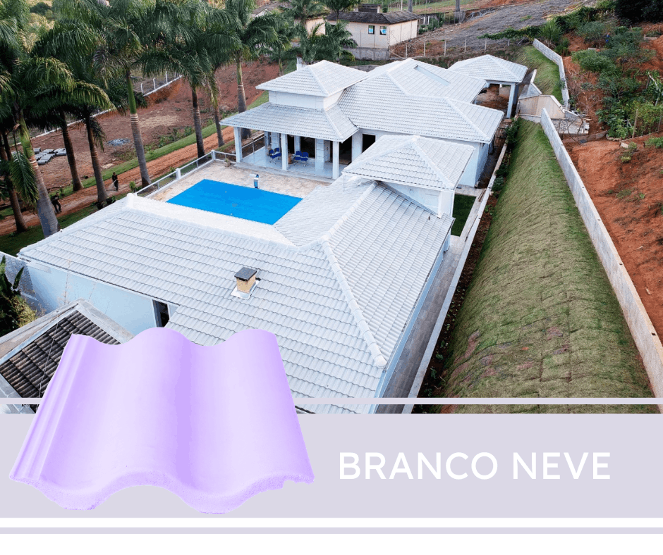 Telha Long Slim Branco Neve Telha Long Slim Branco Neve