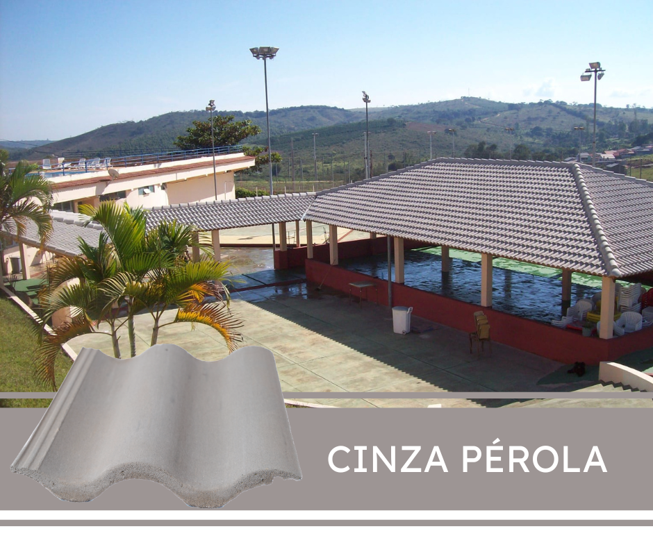Telha Long Slim Cinza Pérola