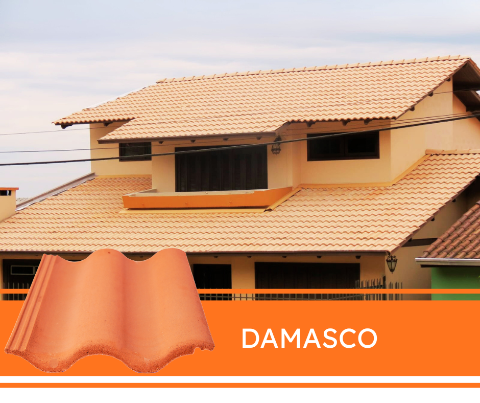 Telha Long Slim Damasco