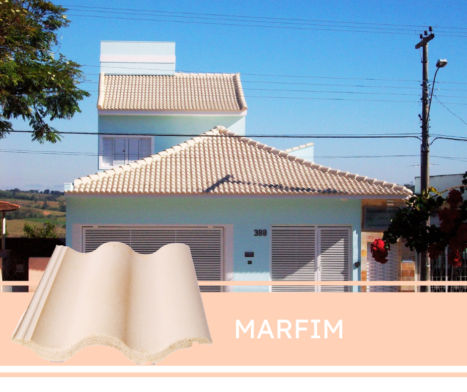 Telha Long Slim Marfim Telha Long Slim Marfim